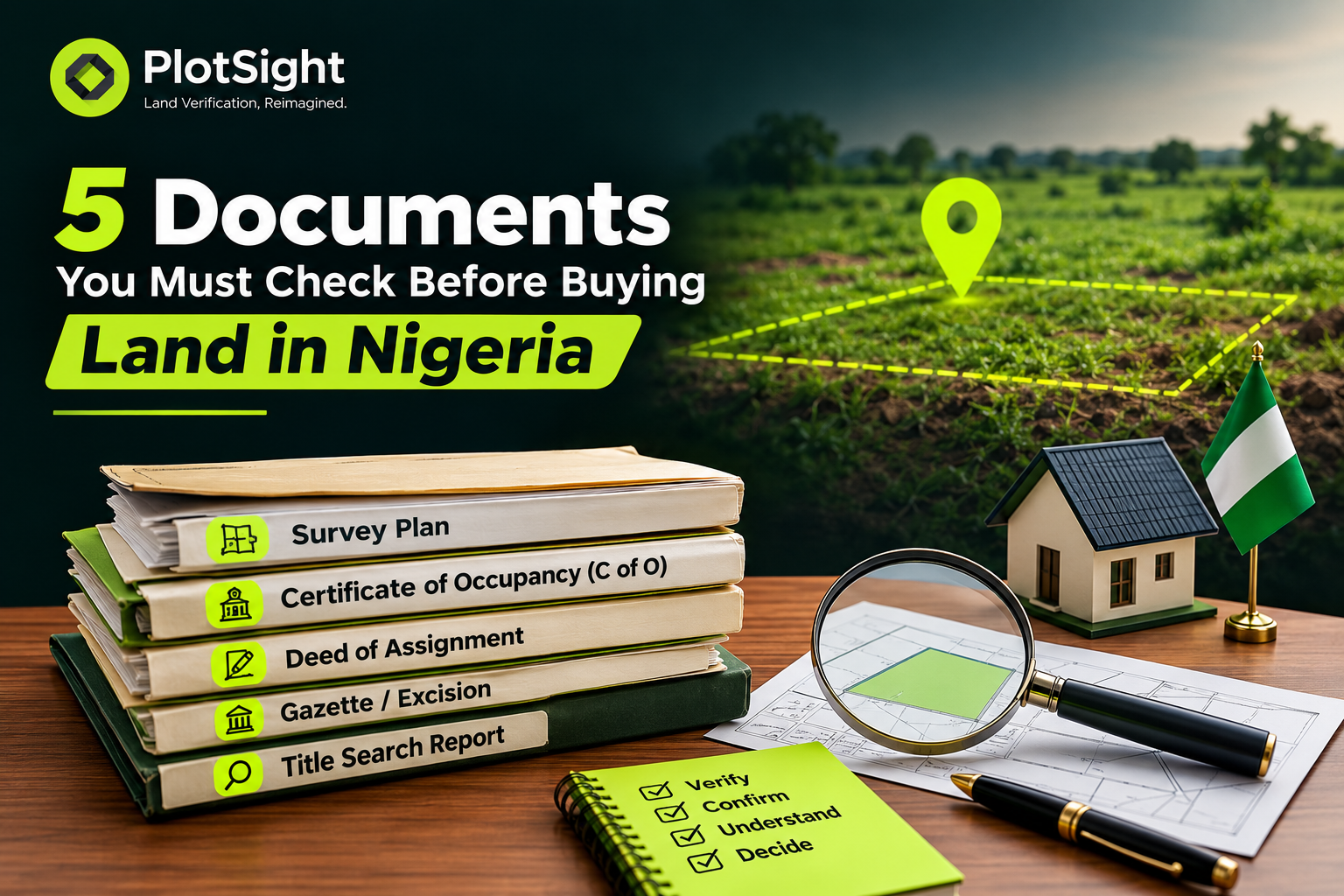 5 Documents You Must Check Before Buying Land in Nigeria